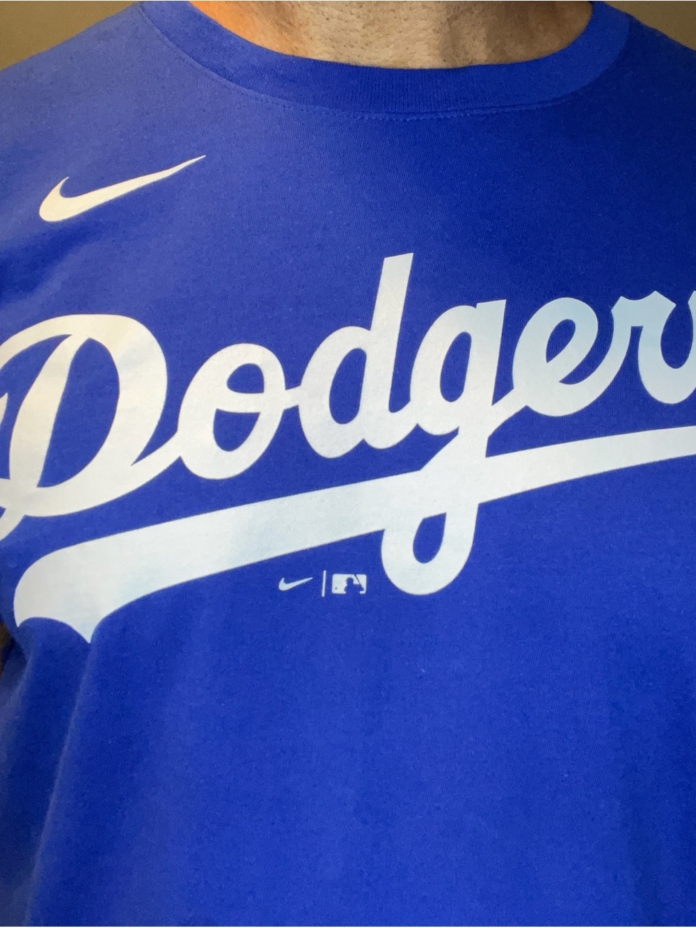 Nike Los Angeles Dodgers Mookie Betts #50 T-Shirt Blue Large MLB - Picture 2 of 6